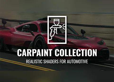 Blender超逼真汽车材质资产库 - CarPaint Collection