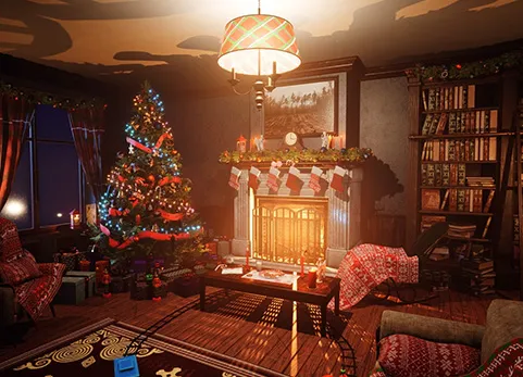 圣诞房间 - Christmas room