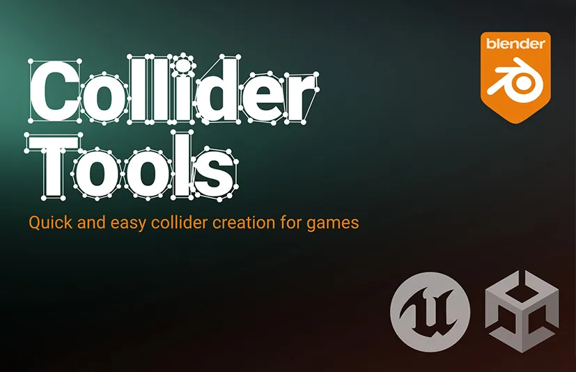 Blender碰撞器工具插件 - Collider Tools v1.01