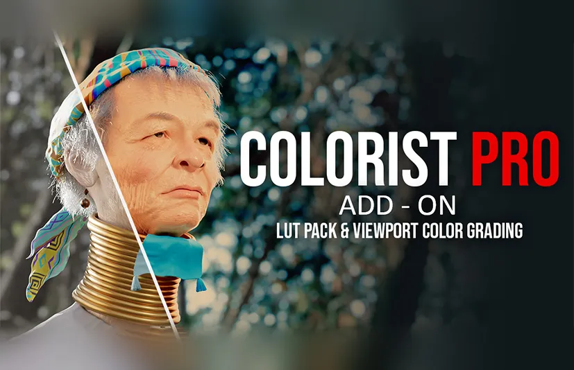 Blender后期调色插件 - Colorist Pro v1.2.0