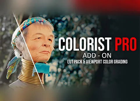 Blender后期调色插件 - Colorist Pro v1.2.0