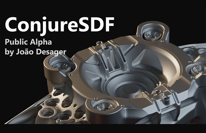 Blender非破坏性硬表面完美平滑建模神器 - ConjureSDF v0.2.3