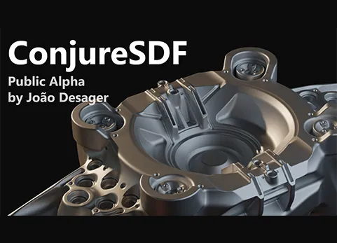 Blender非破坏性硬表面完美平滑建模神器 - ConjureSDF v0.2.3