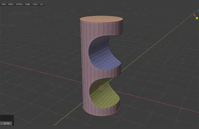 Blender曲面颜色插件 - Curve Face Color v1.1