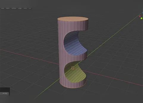 Blender曲面颜色插件 - Curve Face Color v1.1
