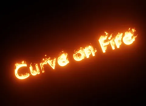 Blender自定义路径火焰绘制插件 - Curve Fire v1.2