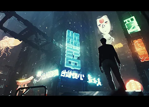 赛博朋克日本全息图 - Cyberpunk Japan Holograms