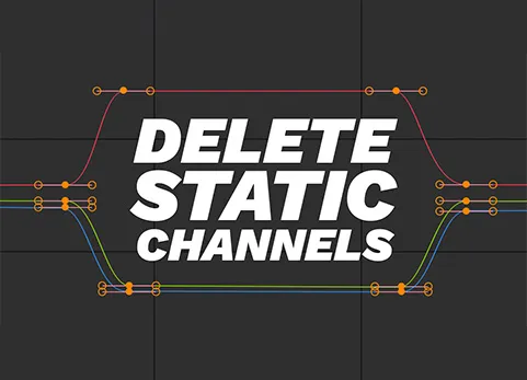 Blender删除静态通道‎ - Delete Static Channels v1.0.4