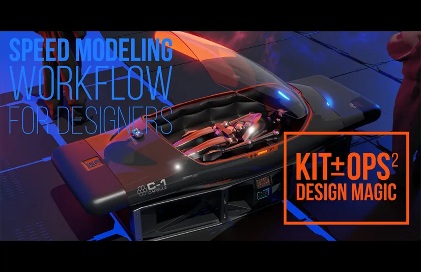Blender非破坏性硬表面无损建模流程插件 - kit ops Design Magic v1.0&1.1