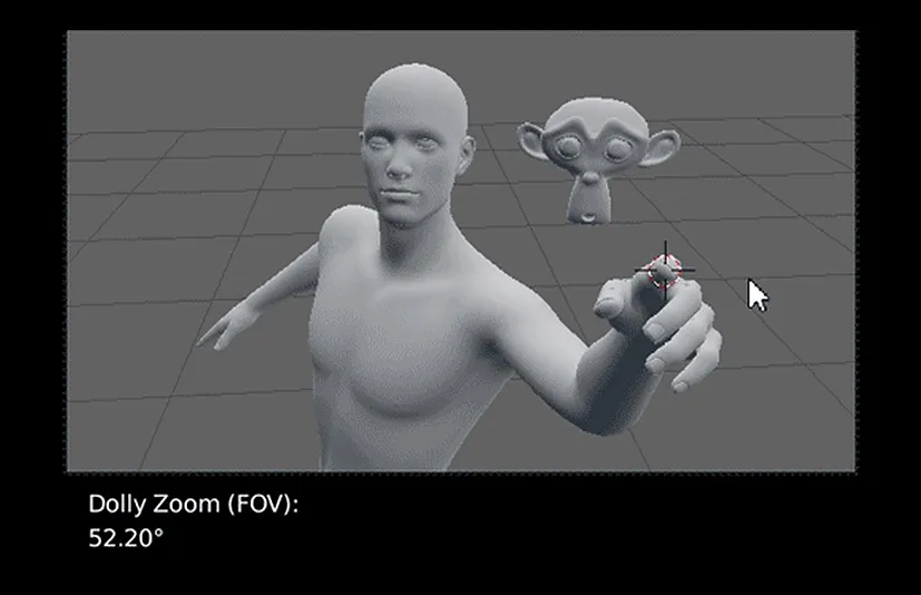 Blender相机变焦插件 Dolly Zoom & Truck Shift v1.1.5