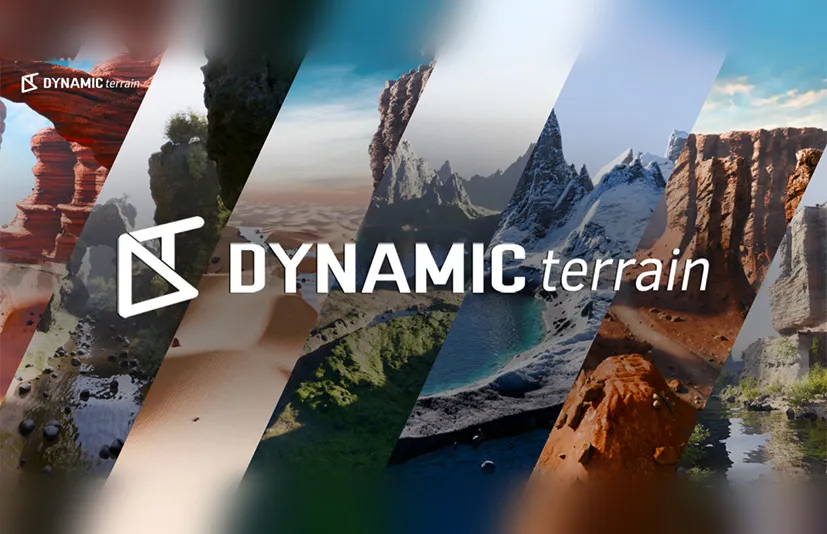 Blender动态地形插件 - Dynamic Terrain v1.0.4