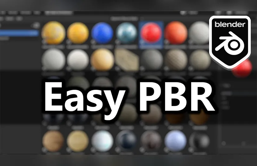 BlenderPBR贴图材质制作插件 - EasyPBR v1.1