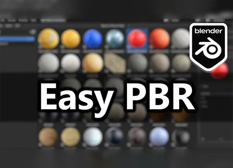 BlenderPBR贴图材质制作插件 - EasyPBR v1.1