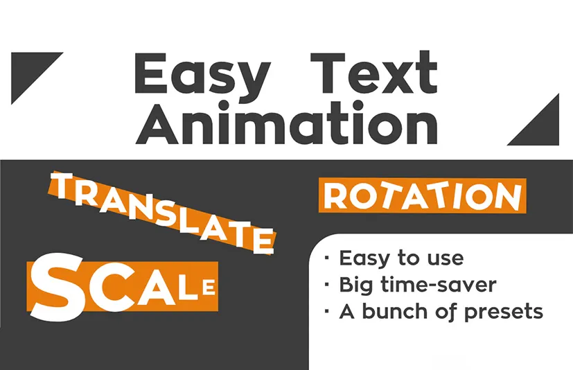 Blender文字动画预设插件 - Easy Text Animation v2.5.2