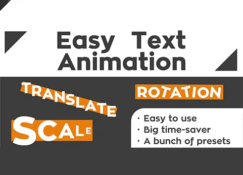 Blender文字动画预设插件 - Easy Text Animation v2.5.2