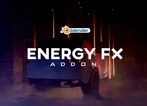 Blender能量特效元素插件 Energy FX v1.0