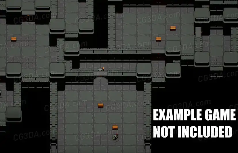 体素地牢模块化包-Voxel Dungeon Modular Pack With 10 Styles and many small props
