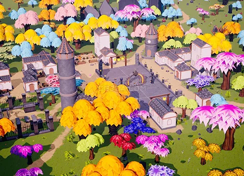 魔幻村庄-Stylized Fantasy Village