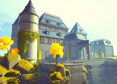 城堡-Stylized castle