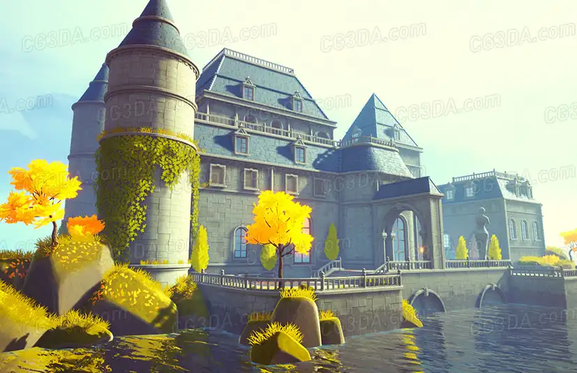 城堡-Stylized castle