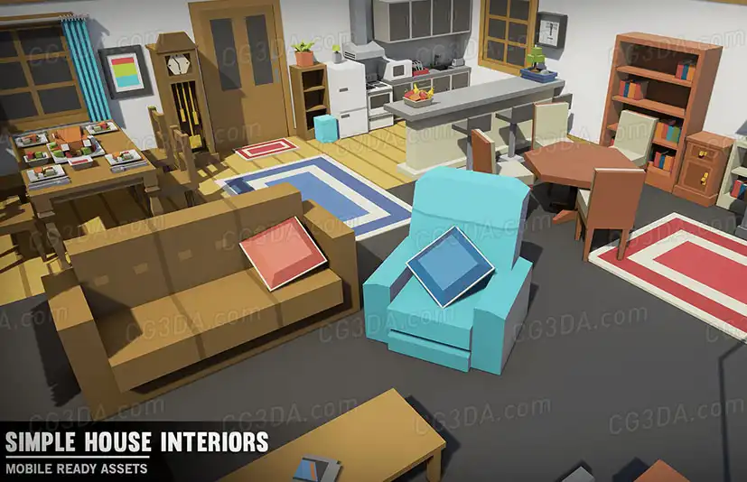 房屋内饰-Simple House Interiors