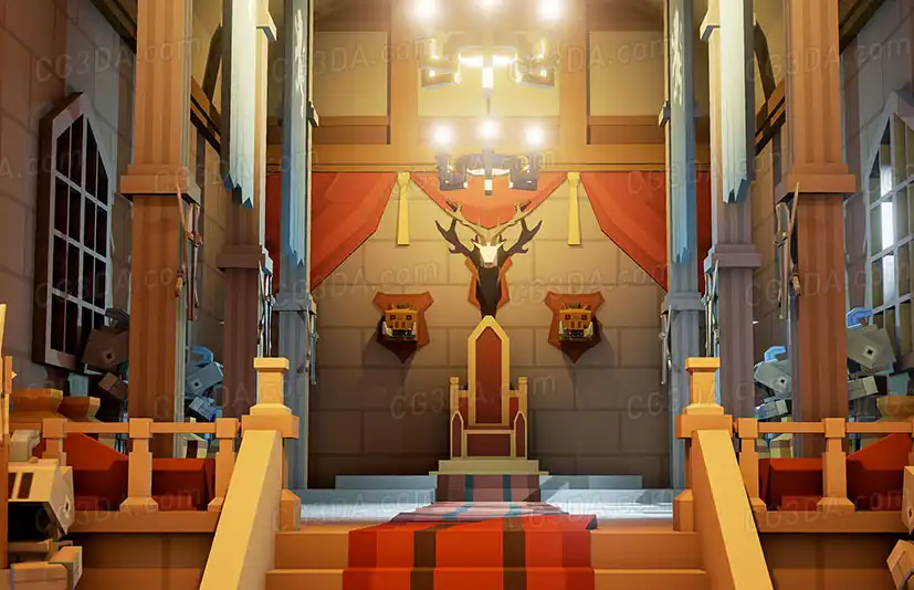 魔幻城堡-Simple Fantasy Interiors