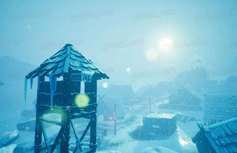 维京遗址-Sharur's Stylized Viking Ruins