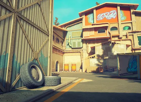 工业区-Stylized Industrial Area