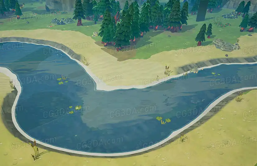 森林-RTS Cartoon Environment