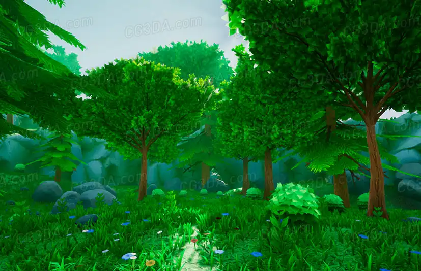 绿色森林-Stylized Nature