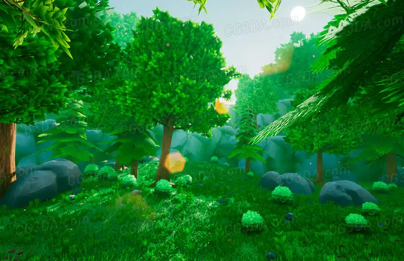 绿色森林-Stylized Nature