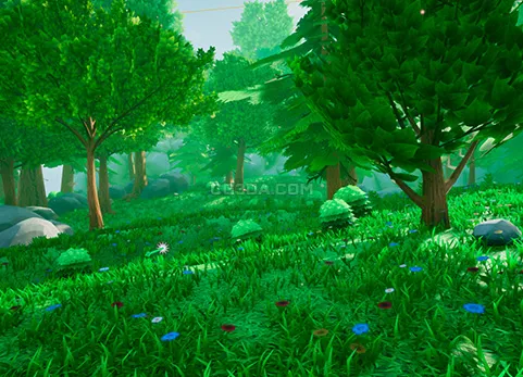 绿色森林-Stylized Nature