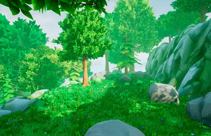 绿色森林-Stylized Nature