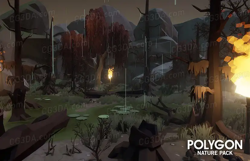 自然森林-POLYGON - Nature Pack