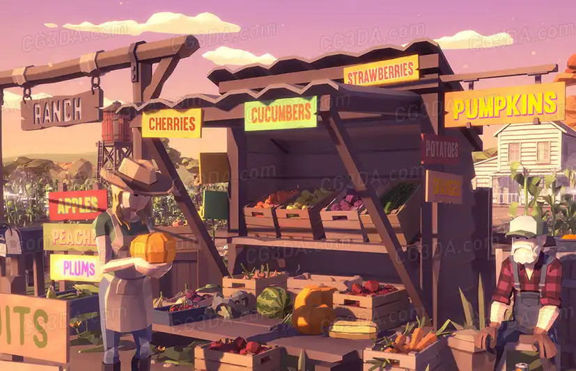 美国农场-POLYGON - Farm Pack