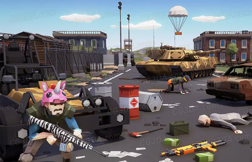 大逃杀-POLYGON - Battle Royale