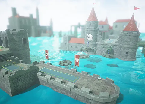 城堡关卡-Platformer Starter Pack 2