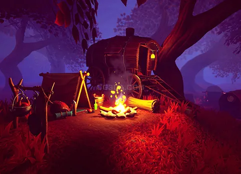 女巫营地-PBR Handpainted Environment : Magical Campsite