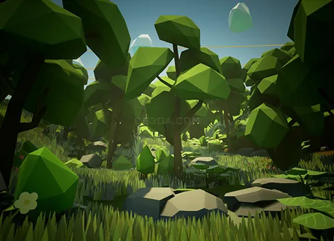 森林树木-Olbert's Low Poly: Forest