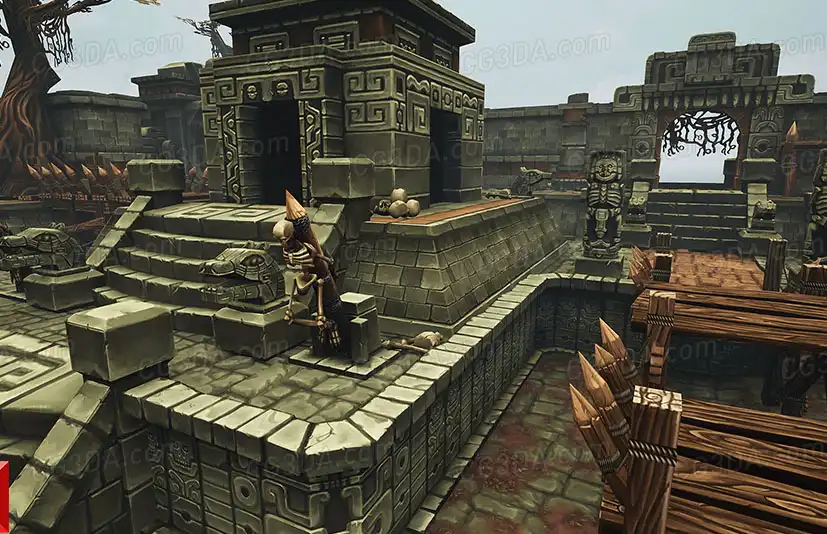 玛雅寺庙-Mayan Temple