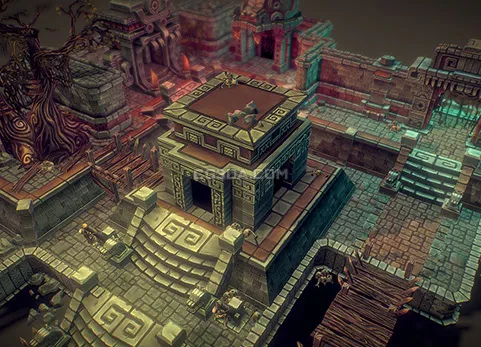 玛雅寺庙-Mayan Temple