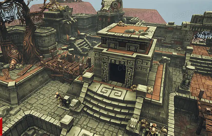 玛雅寺庙-Mayan Temple