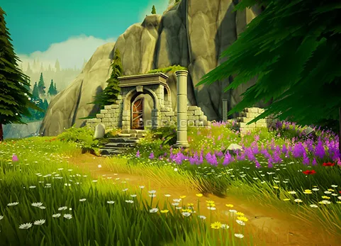 梦幻森林-Dreamscape Nature : Mountains - Stylized Open World Environment