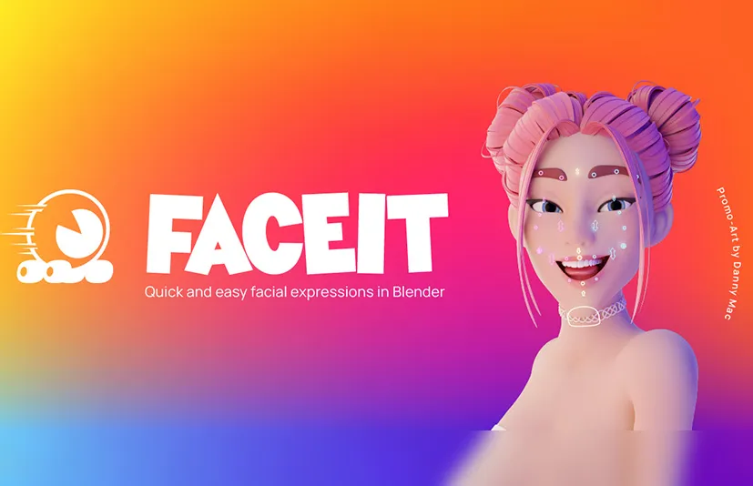 Blender面部绑定手机动作捕捉插件 Faceit v2.3.51