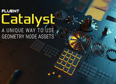 Blender参数可视化菜单UI管理插件 Fluent Catalyst V1.3（含预设）
