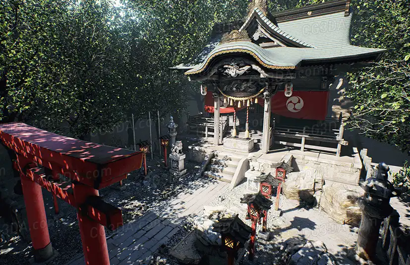 日本神社-Shinto Shrine