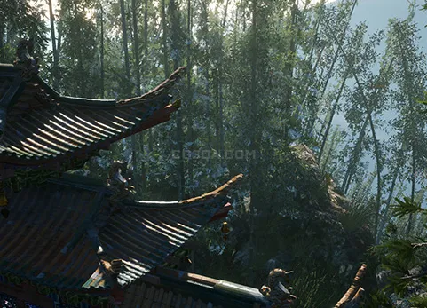 中国风山门-Oriental ancient pictures,temple/Archway/Mountain gate