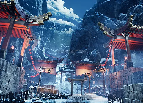 雪山神庙-Mountain Temple Modular Kit