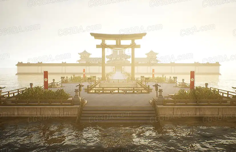 日本寺庙建筑-Modular Japanese Temple