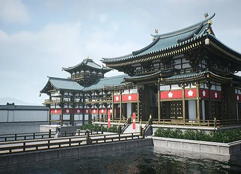 日本寺庙建筑-Modular Japanese Temple